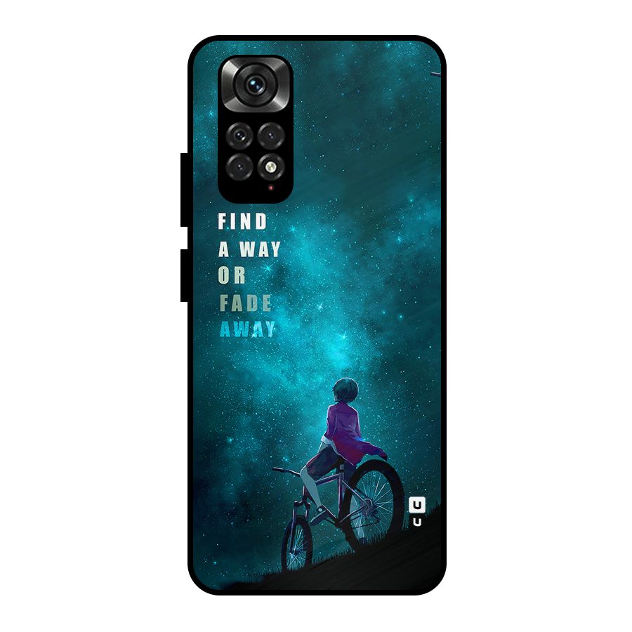 Find Your Way Metal Back Case for Redmi Note 11 Pro Plus 5G