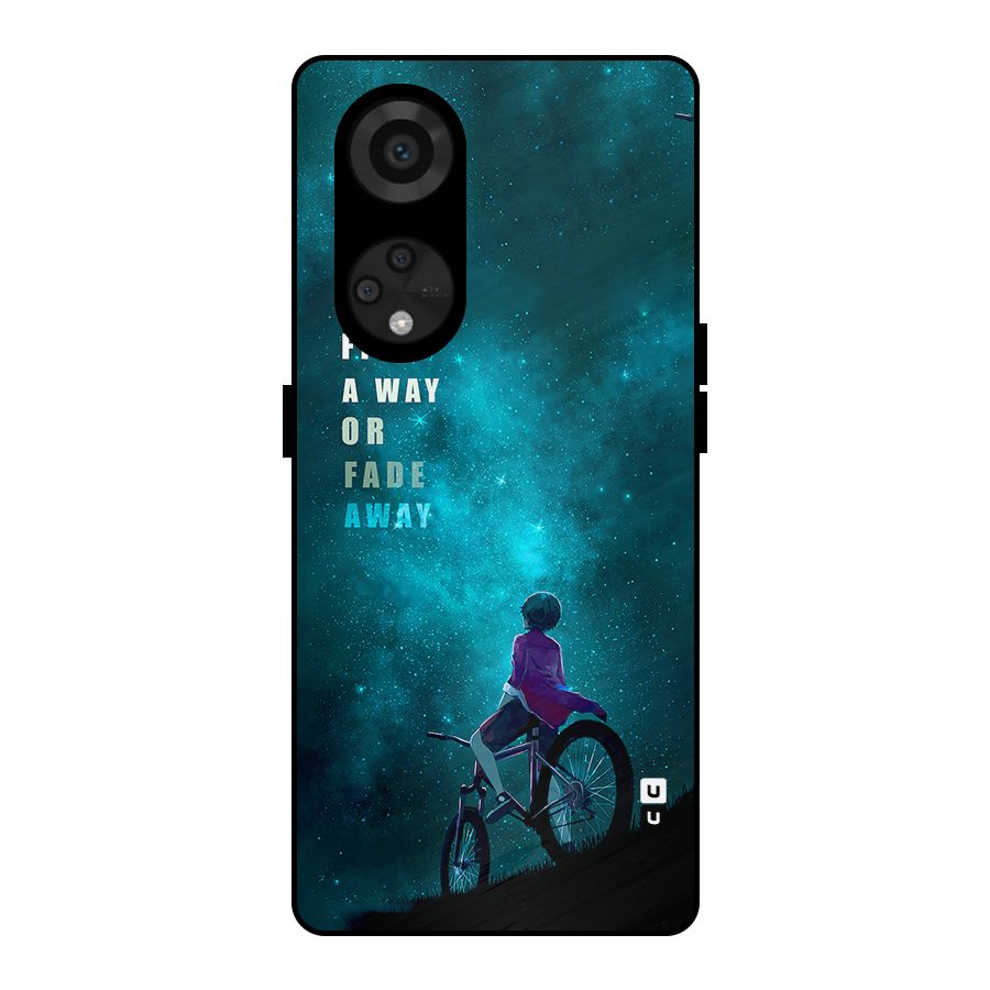 Find Your Way Metal Back Case for Reno8 T 5G