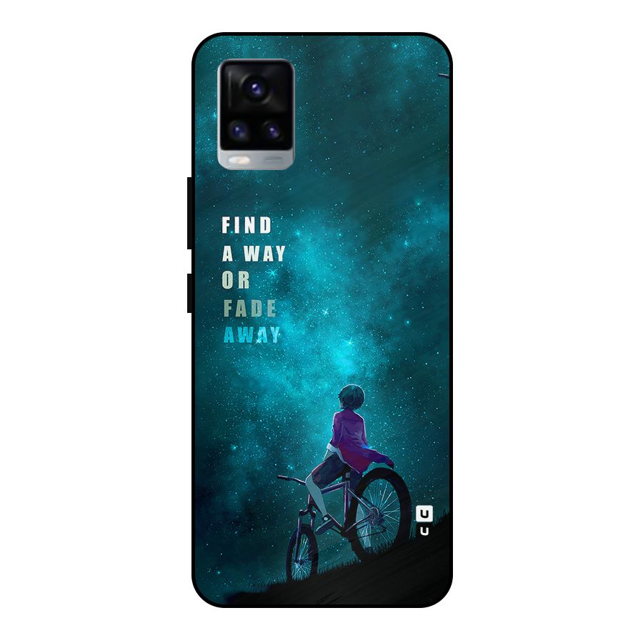 Find Your Way Metal Back Case for Vivo V20 2021