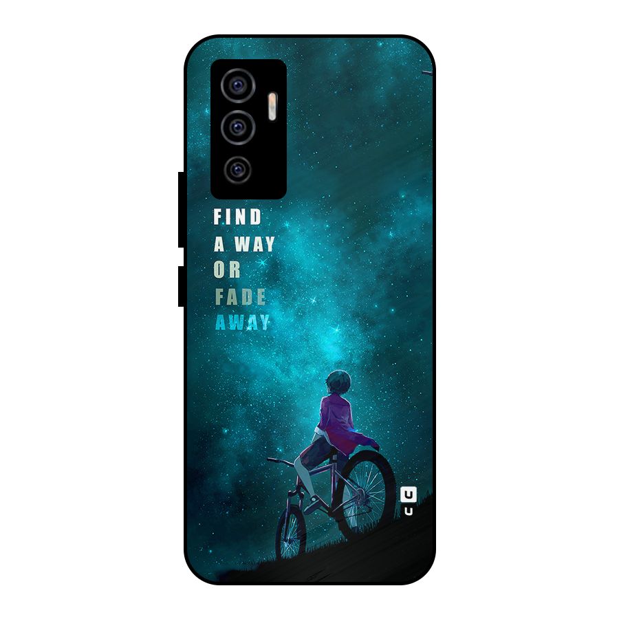 Find Your Way Metal Back Case for Vivo V23e