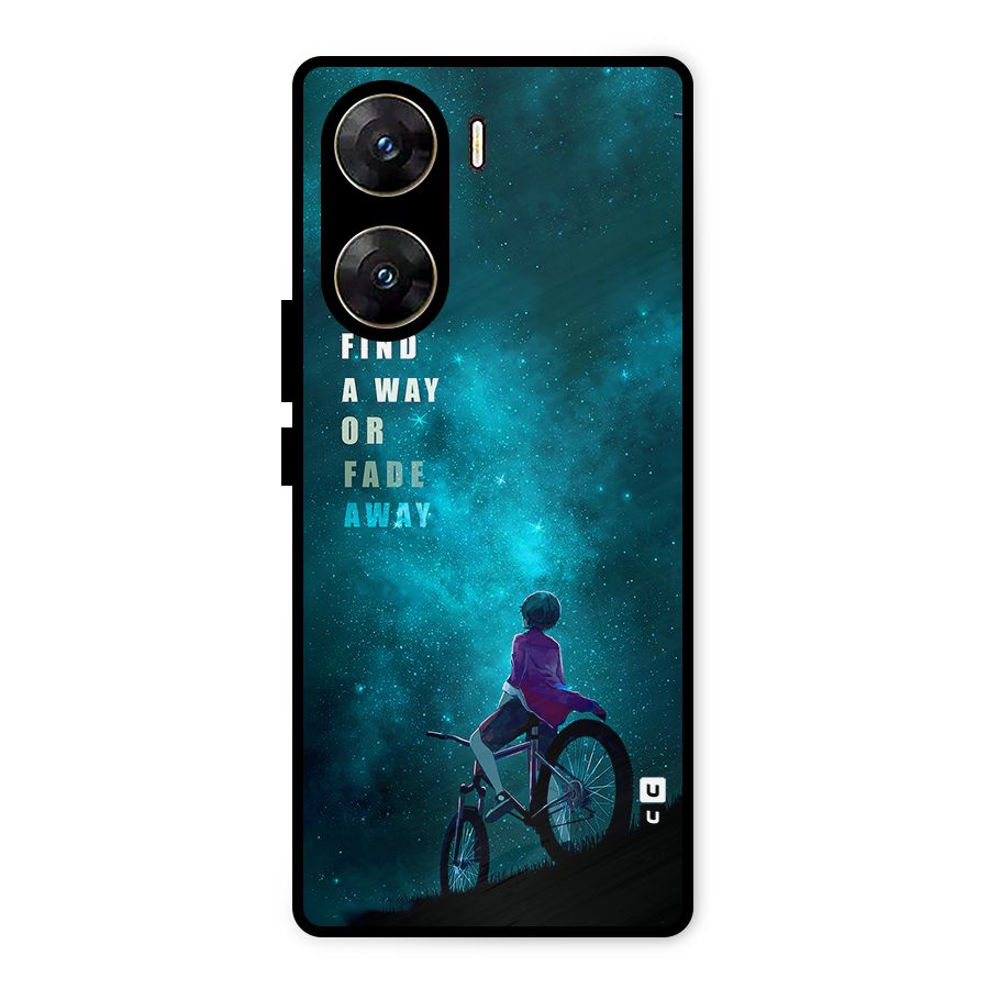 Find Your Way Metal Back Case for Vivo V29e