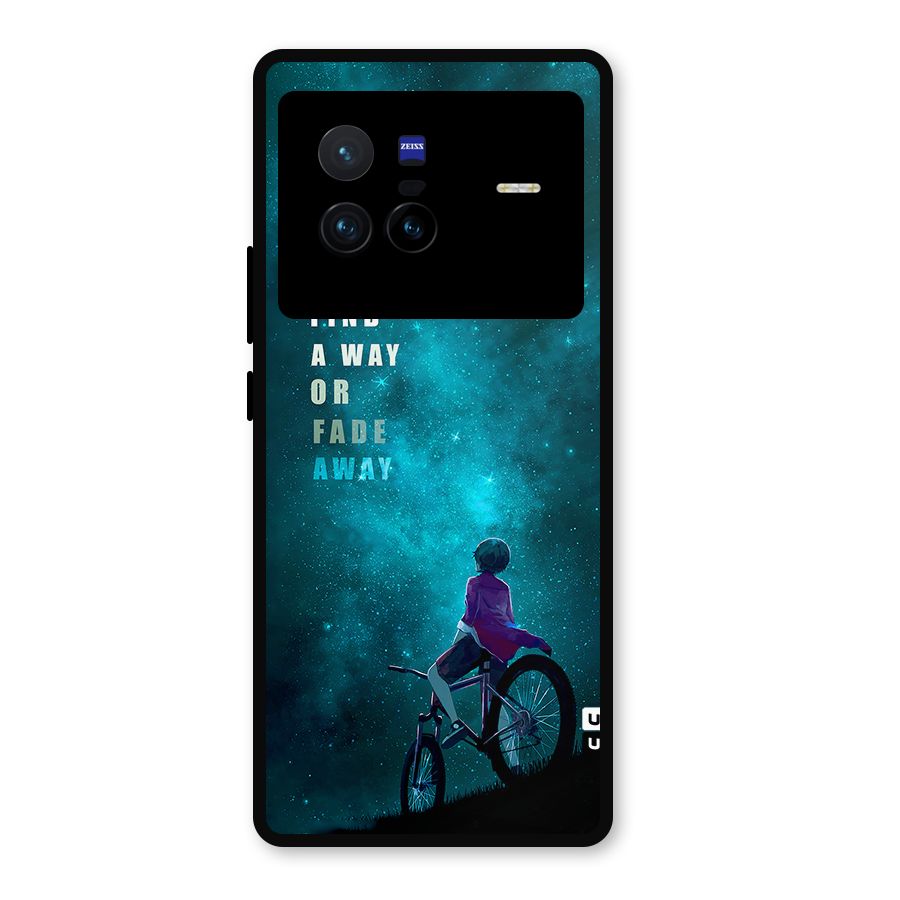 Find Your Way Metal Back Case for Vivo X80