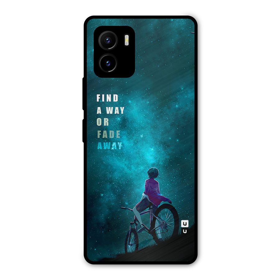 Find Your Way Metal Back Case for Vivo Y15s