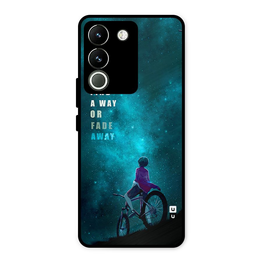 Find Your Way Metal Back Case for Vivo Y200