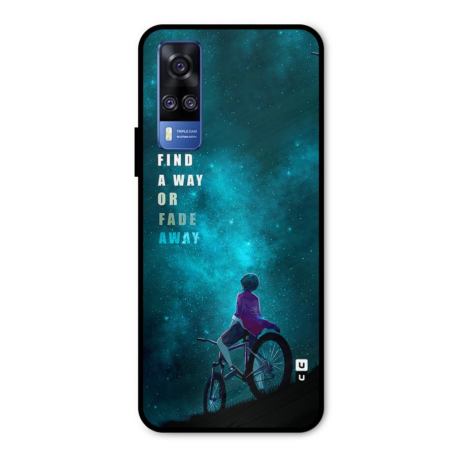 Find Your Way Metal Back Case for Vivo Y51A