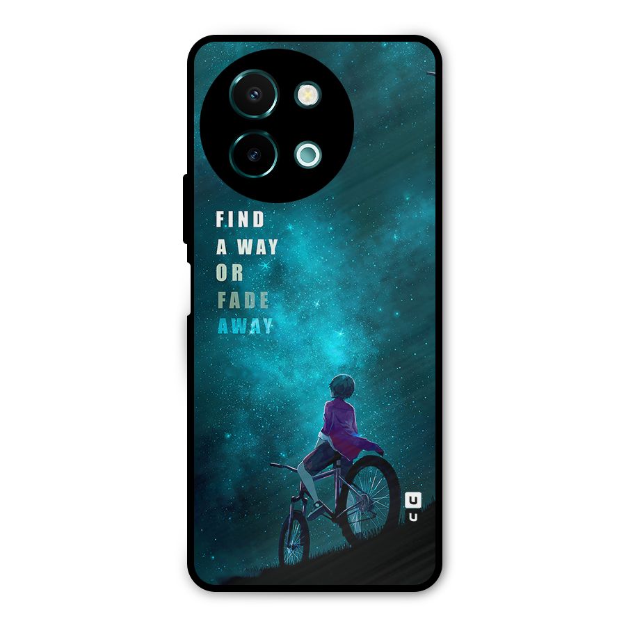 Find Your Way Metal Back Case for Vivo Y58