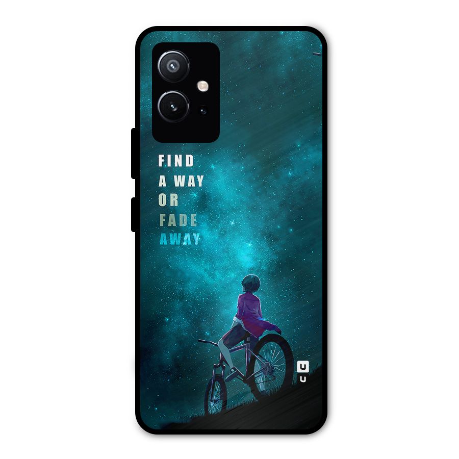 Find Your Way Metal Back Case for Vivo Y75 5G