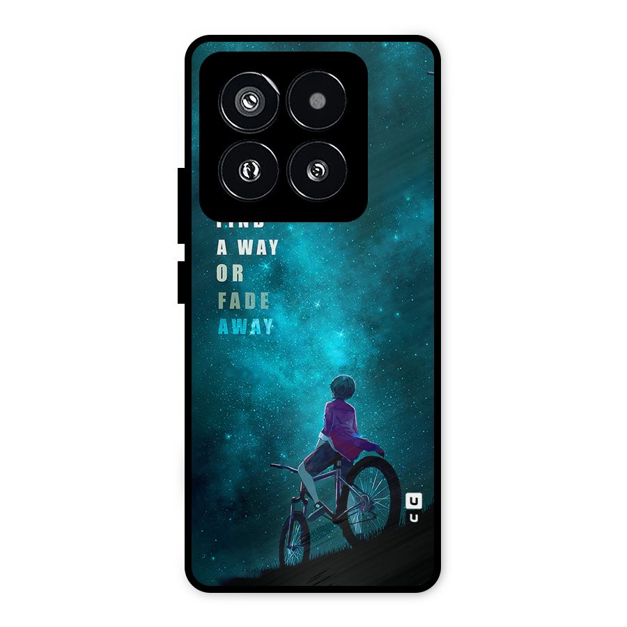 Find Your Way Metal Back Case for Xiaomi 14 Pro