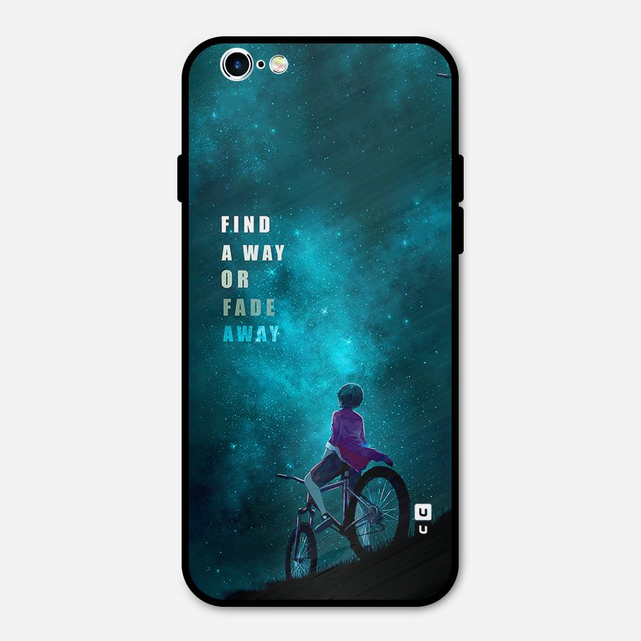Find Your Way Metal Back Case for iPhone 6 6s