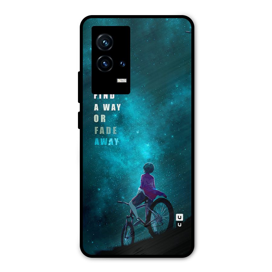 Find Your Way Metal Back Case for iQOO 9 5G