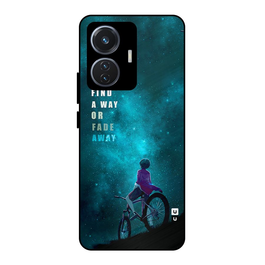 Find Your Way Metal Back Case for iQOO Z6 44W