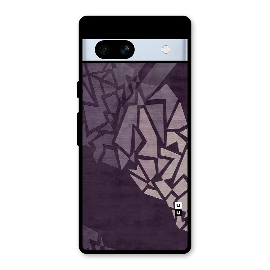 Fine Abstract Glass Back Case for Google Pixel 7a