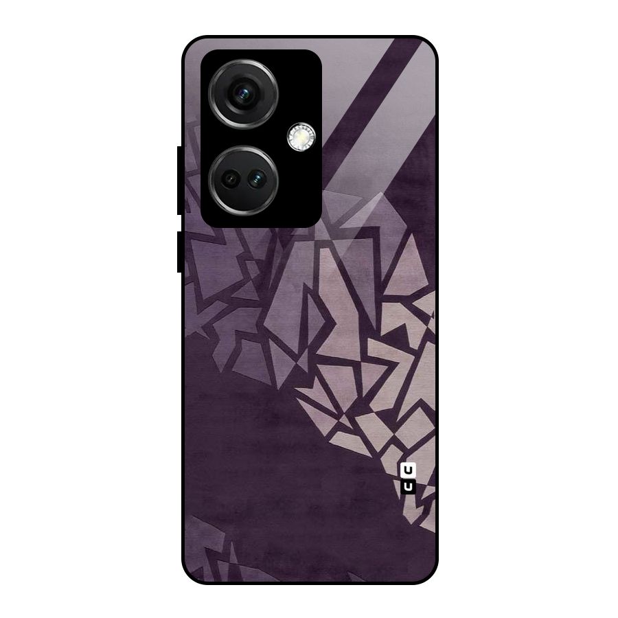 Fine Abstract Glass Back Case for OnePlus Nord CE 3 5G