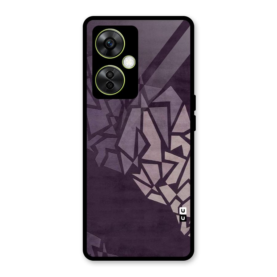 Fine Abstract Glass Back Case for OnePlus Nord CE 3 Lite