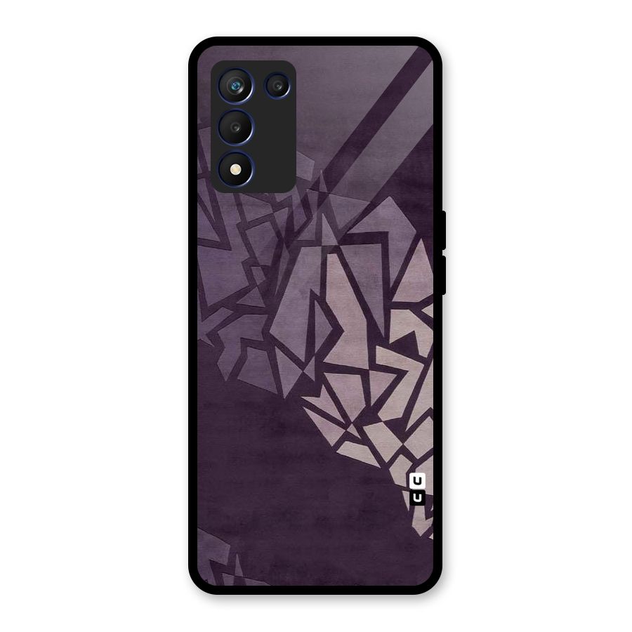 Fine Abstract Glass Back Case for Realme 9 5G Speed