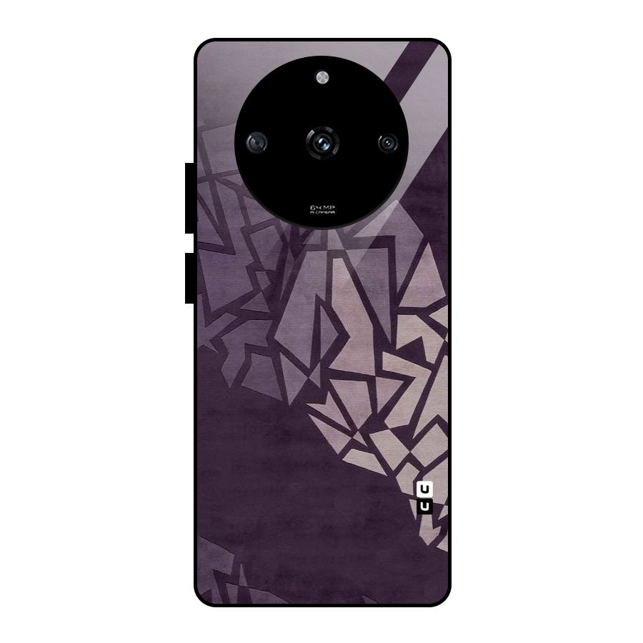 Fine Abstract Glass Back Case for Realme Narzo 60 5G