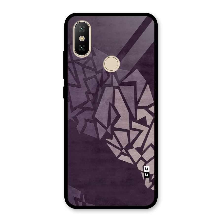 Fine Abstract Glass Back Case for Redmi A2