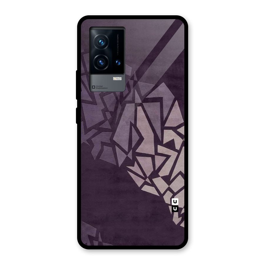 Fine Abstract Glass Back Case for iQOO 9 5G