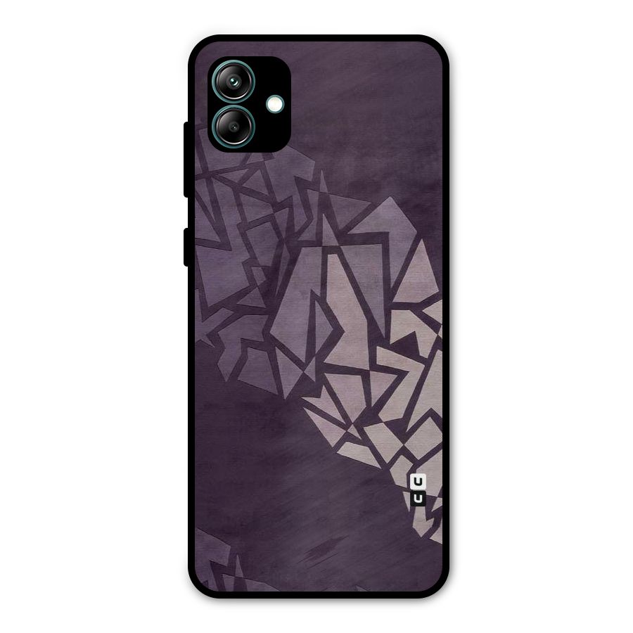 Fine Abstract Metal Back Case for Galaxy A04