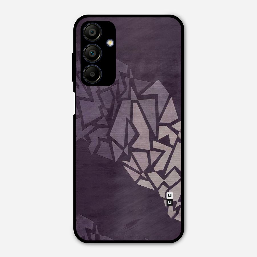 Fine Abstract Metal Back Case for Galaxy A15 5G
