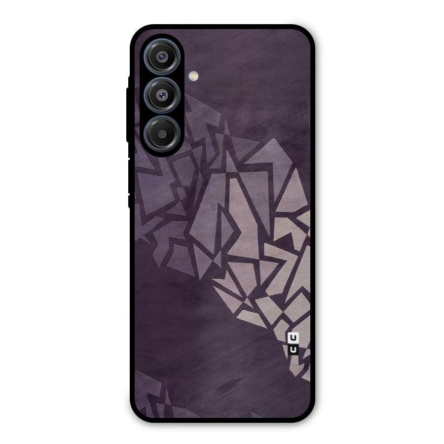 Fine Abstract Metal Back Case for Galaxy A16 5G