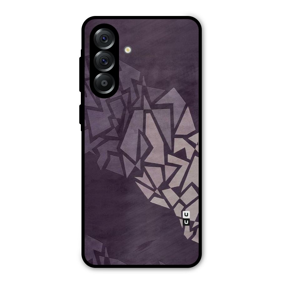 Fine Abstract Metal Back Case for Galaxy A36