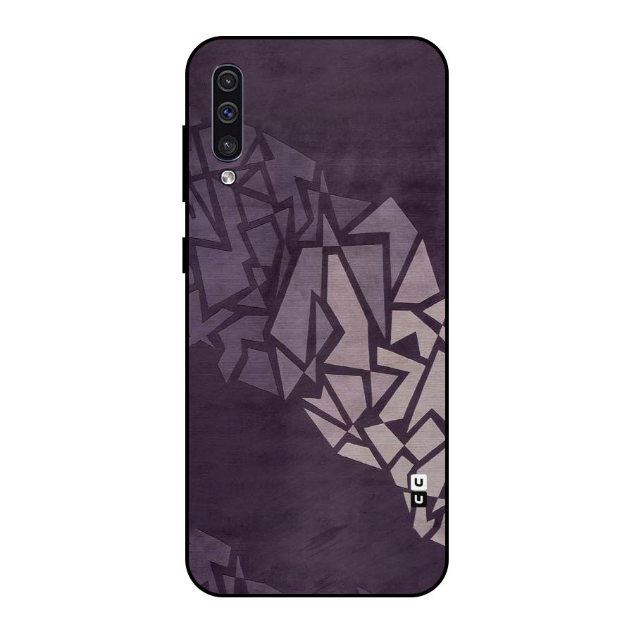 Fine Abstract Metal Back Case for Galaxy A50s