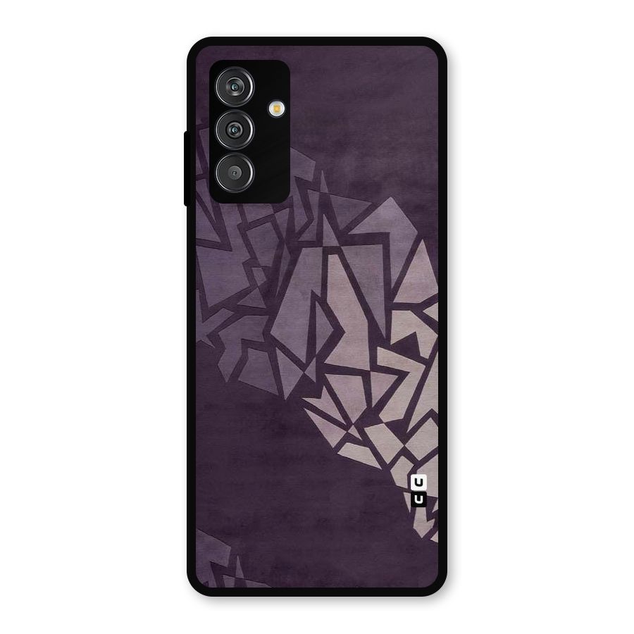 Fine Abstract Metal Back Case for Galaxy F13