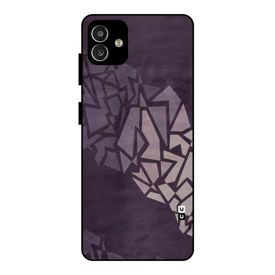 Fine Abstract Metal Back Case for Galaxy M13 5G