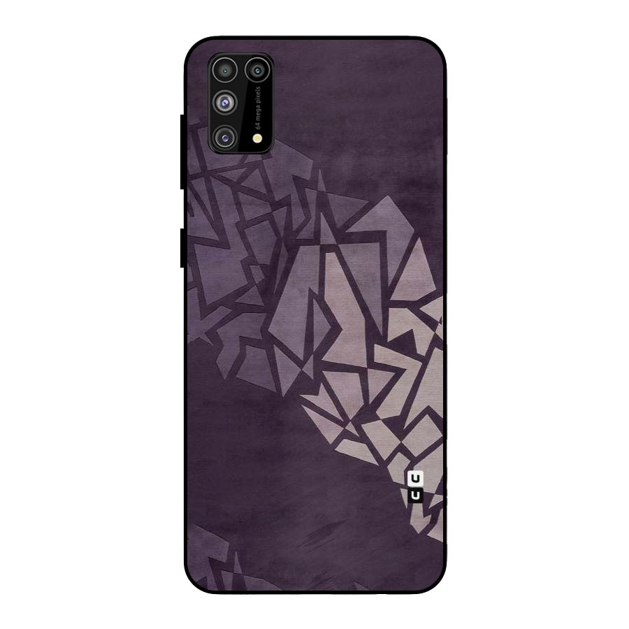 Fine Abstract Metal Back Case for Galaxy M31