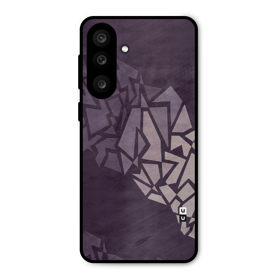 Fine Abstract Metal Back Case for Galaxy M56