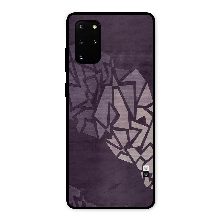 Fine Abstract Metal Back Case for Galaxy S20 Plus