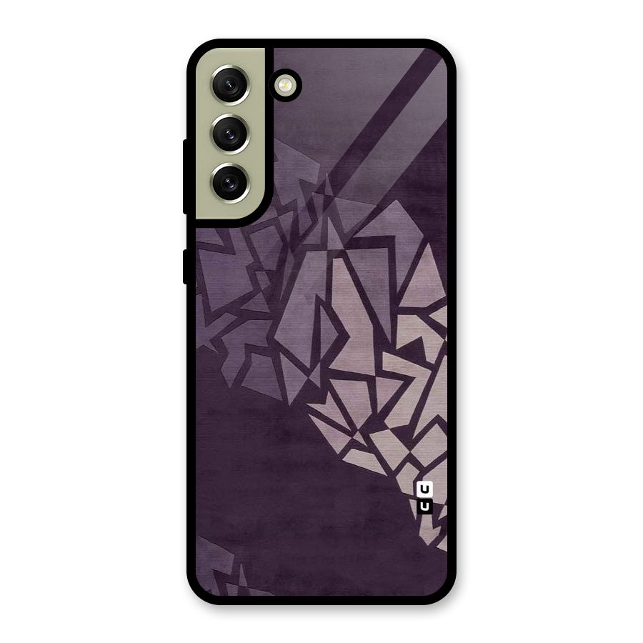 Fine Abstract Metal Back Case for Galaxy S21 FE 5G (2023)