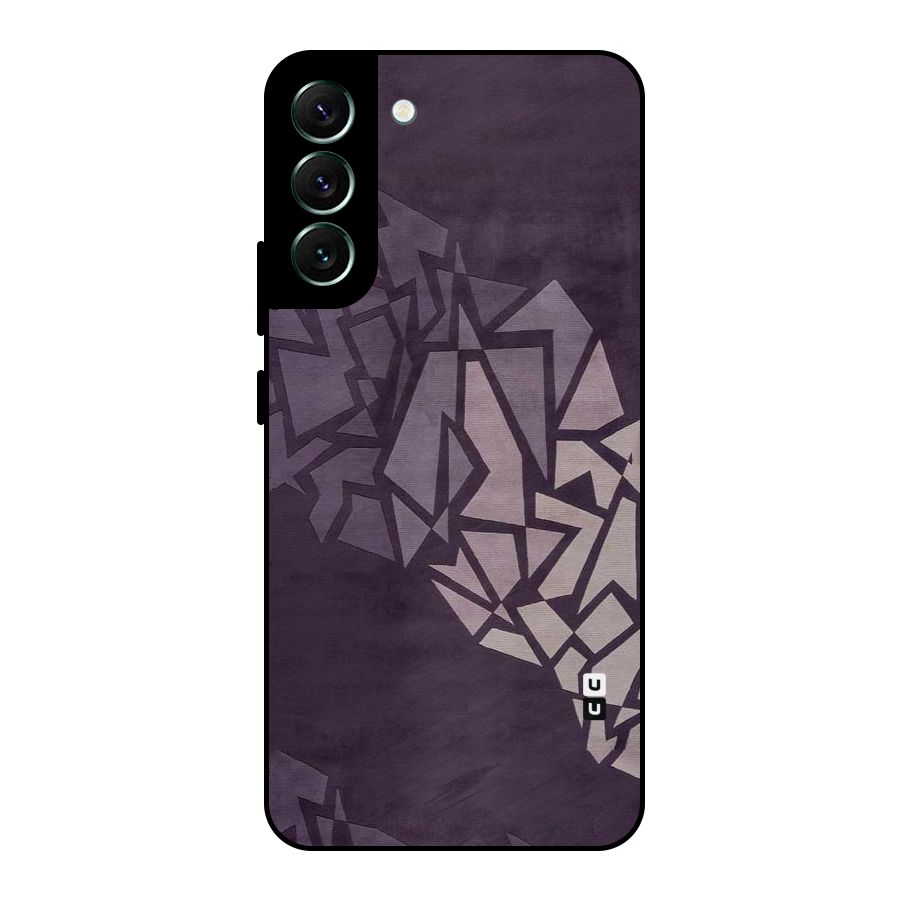 Fine Abstract Metal Back Case for Galaxy S22 Plus 5G