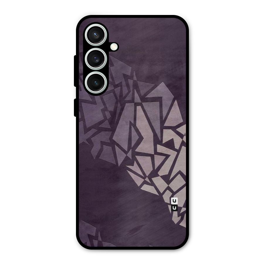 Fine Abstract Metal Back Case for Galaxy S23 FE