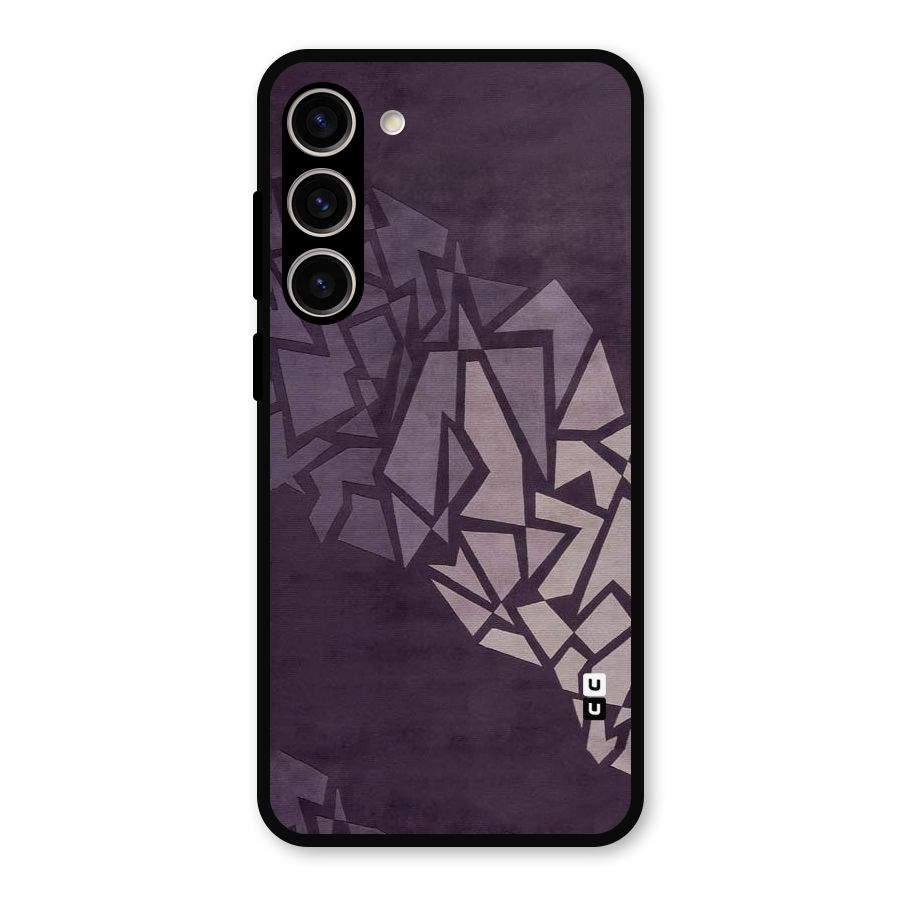 Fine Abstract Metal Back Case for Galaxy S23 Plus