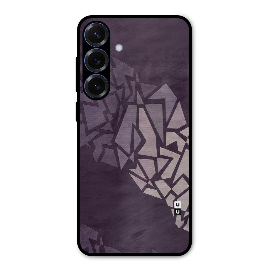 Fine Abstract Metal Back Case for Galaxy S25 Plus