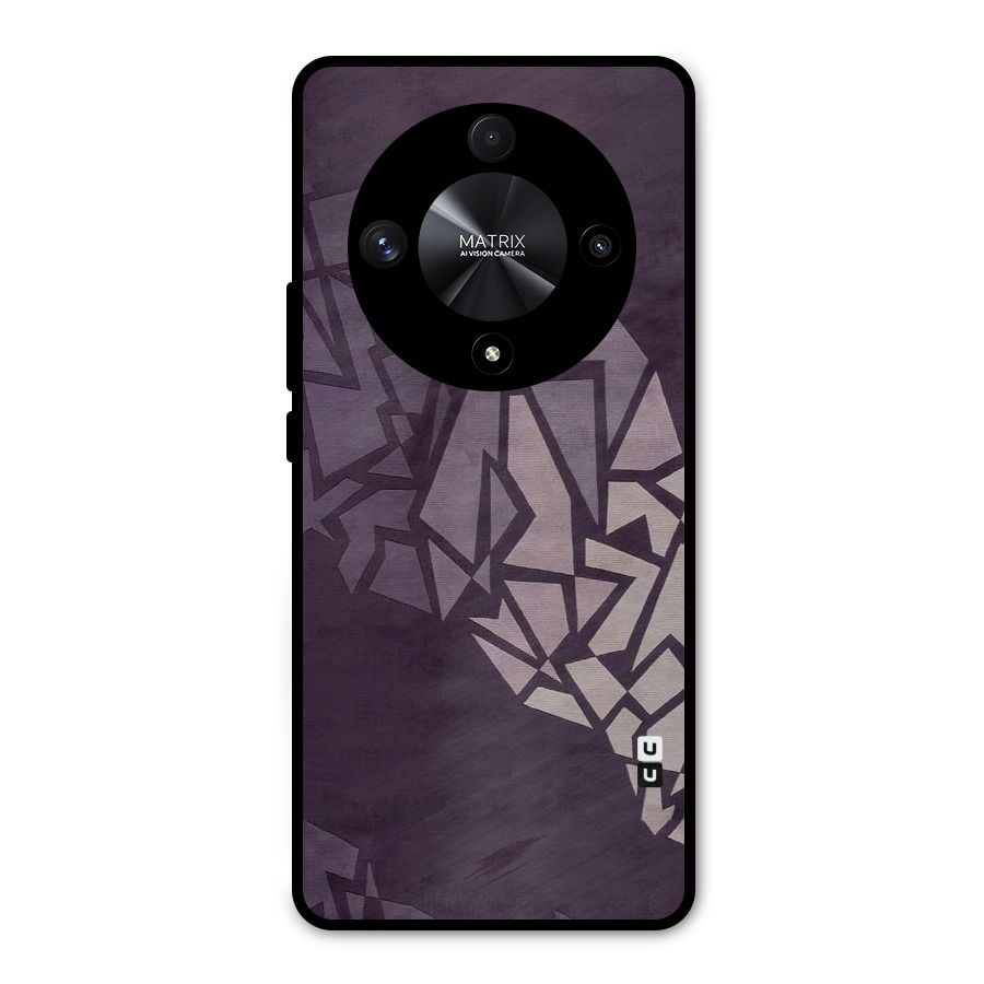 Fine Abstract Metal Back Case for Honor X9b