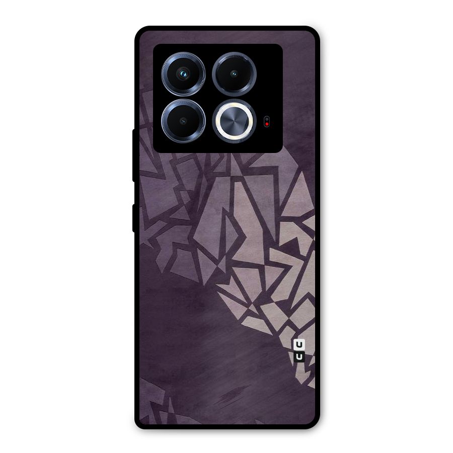 Fine Abstract Metal Back Case for Infinix Note 40 5G