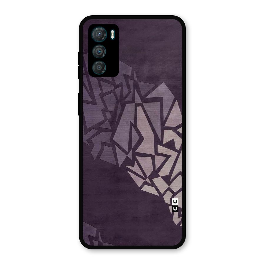 Fine Abstract Metal Back Case for Moto G42