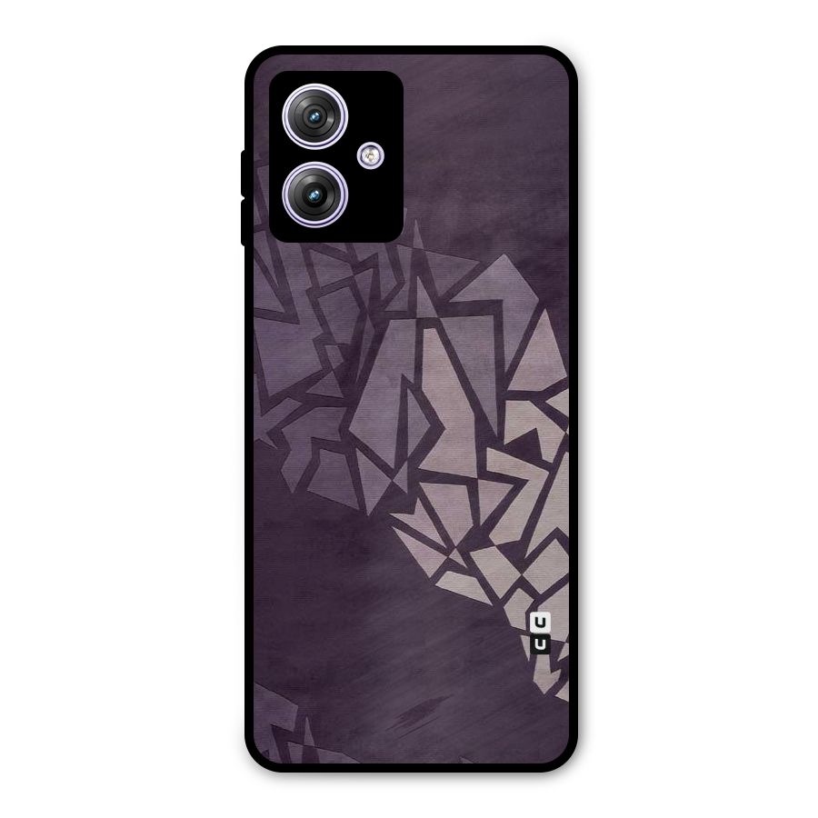 Fine Abstract Metal Back Case for Moto G64