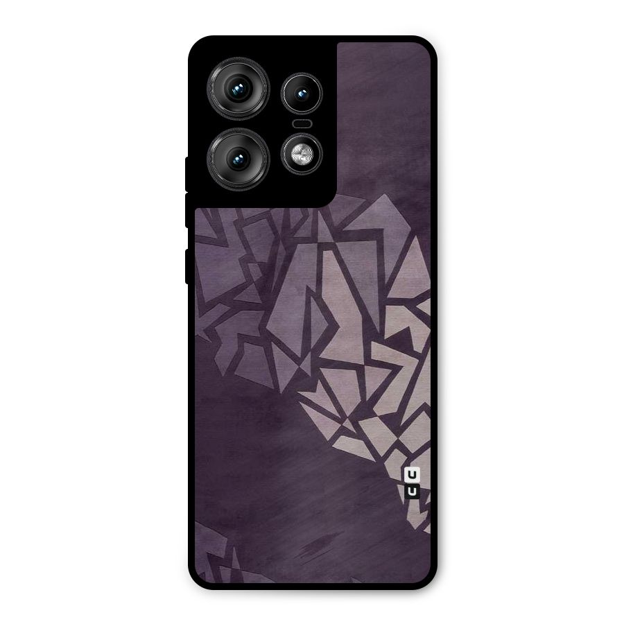 Fine Abstract Metal Back Case for Motorola Edge 50 Pro
