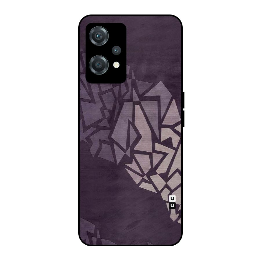 Fine Abstract Metal Back Case for OnePlus Nord CE 2 Lite 5G