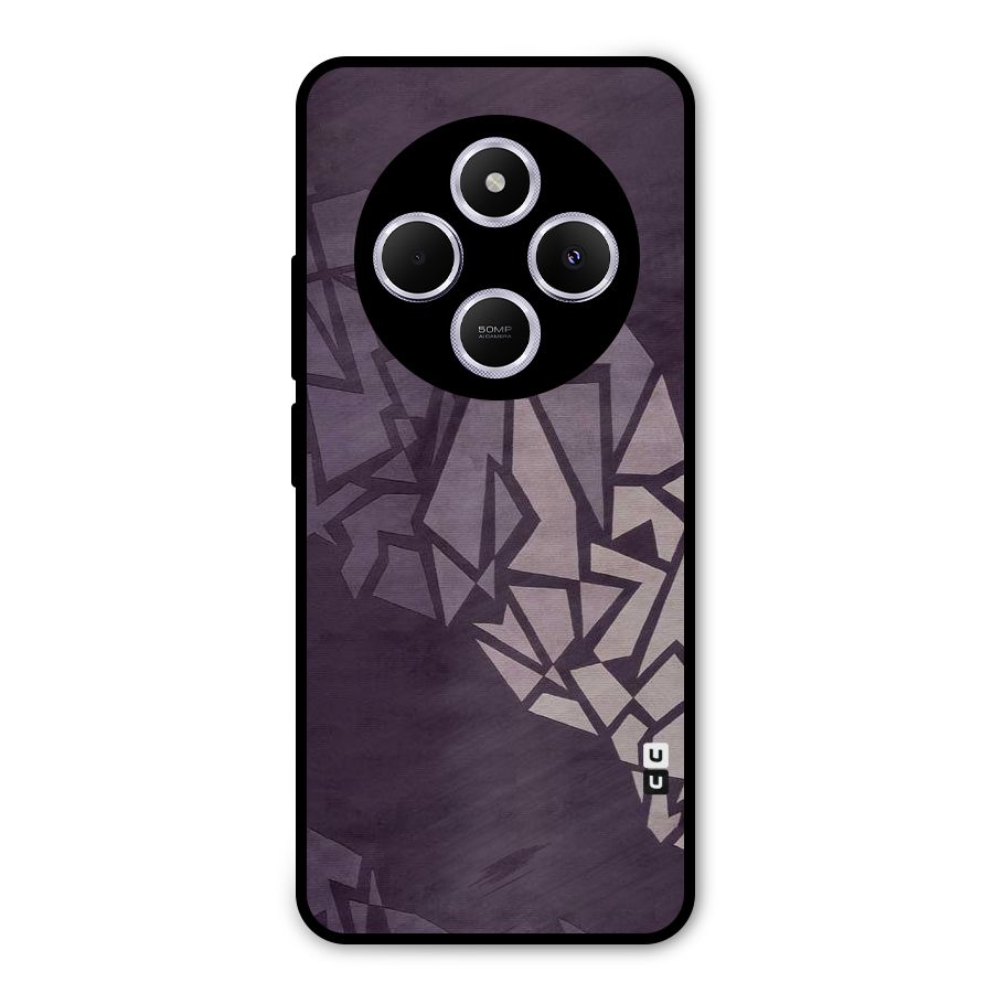 Fine Abstract Metal Back Case for Poco M7