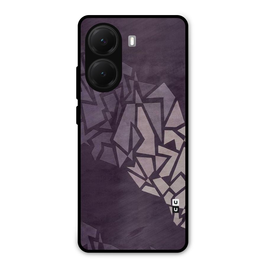 Fine Abstract Metal Back Case for Poco X7 Pro