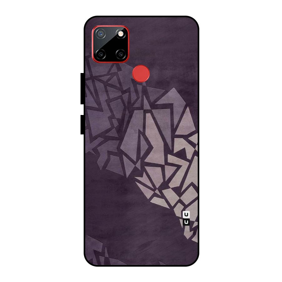 Fine Abstract Metal Back Case for Realme C12