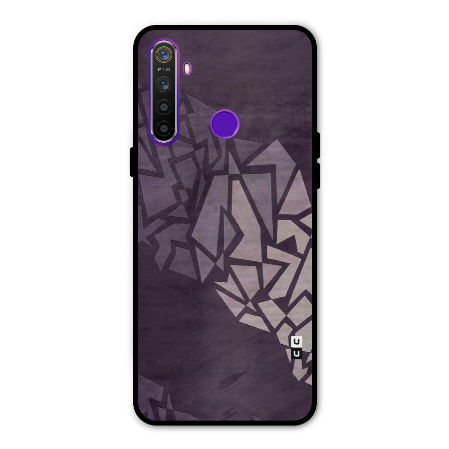 Fine Abstract Metal Back Case for Realme Narzo 10