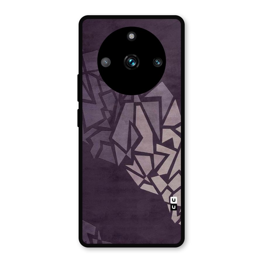Fine Abstract Metal Back Case for Realme Narzo 60 Pro