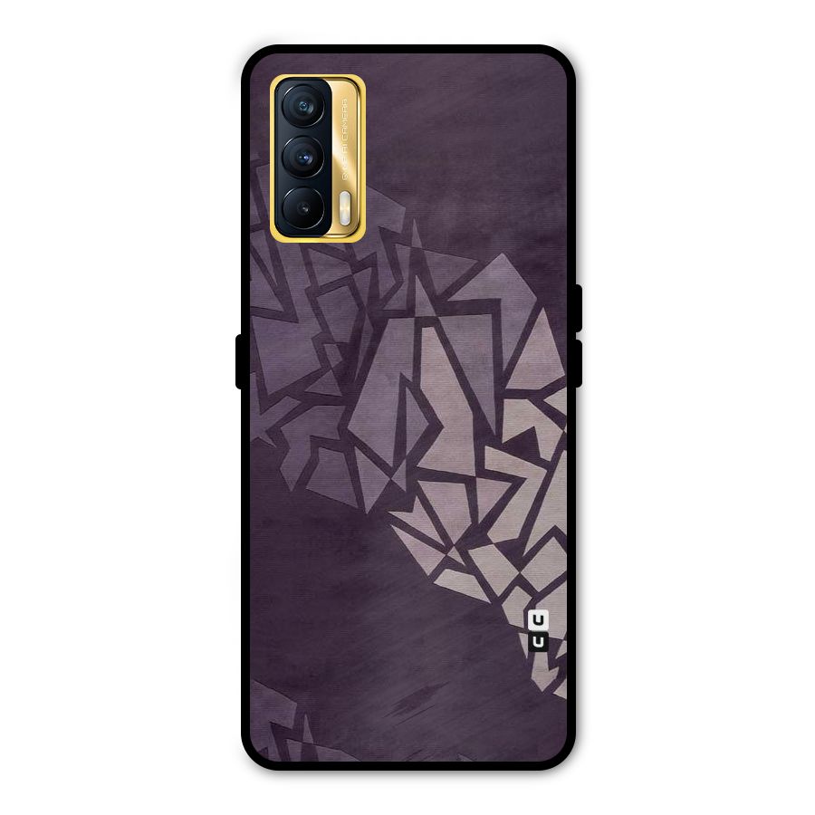 Fine Abstract Metal Back Case for Realme X7