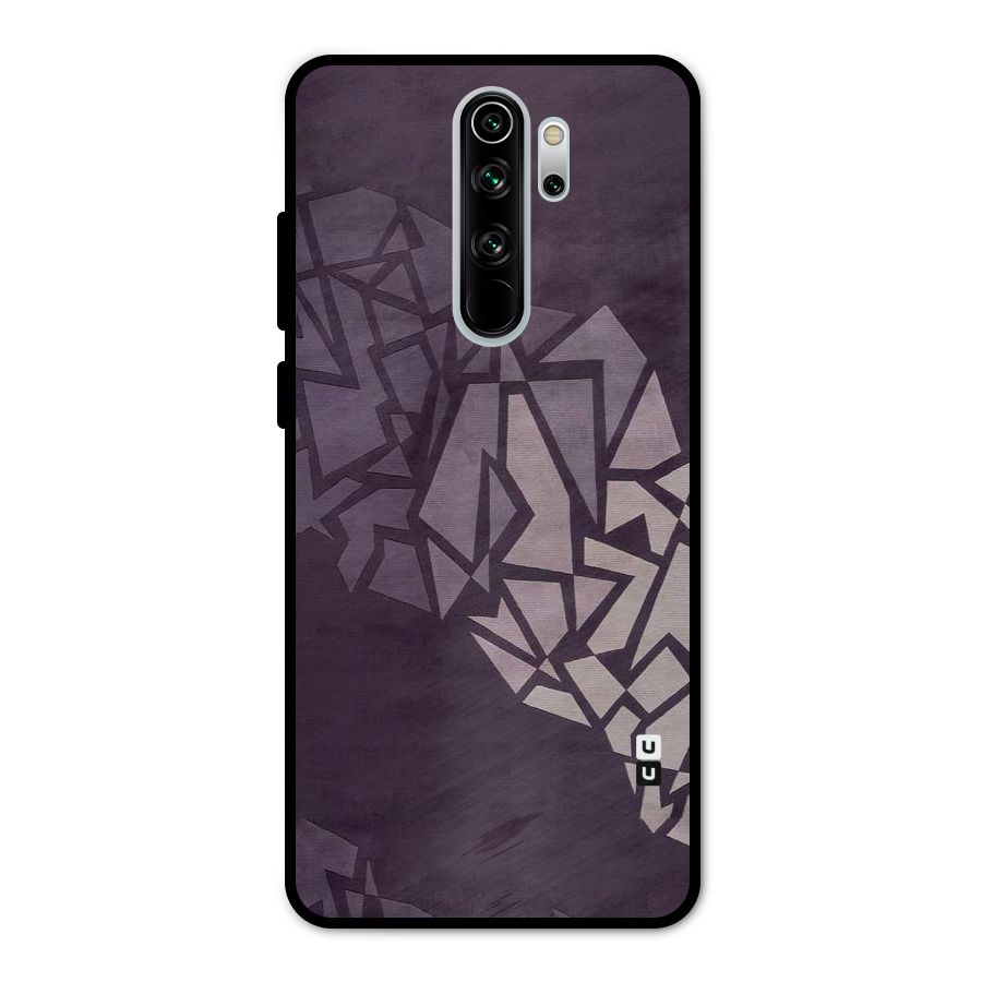 Fine Abstract Metal Back Case for Redmi Note 8 Pro